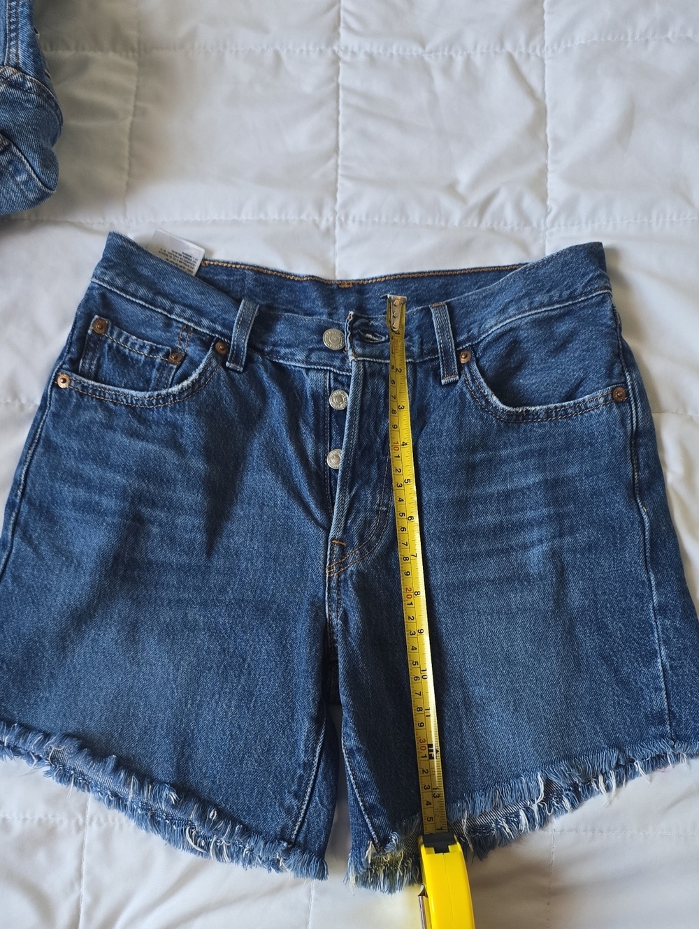 Levi's Medium Blue Denim Shorts